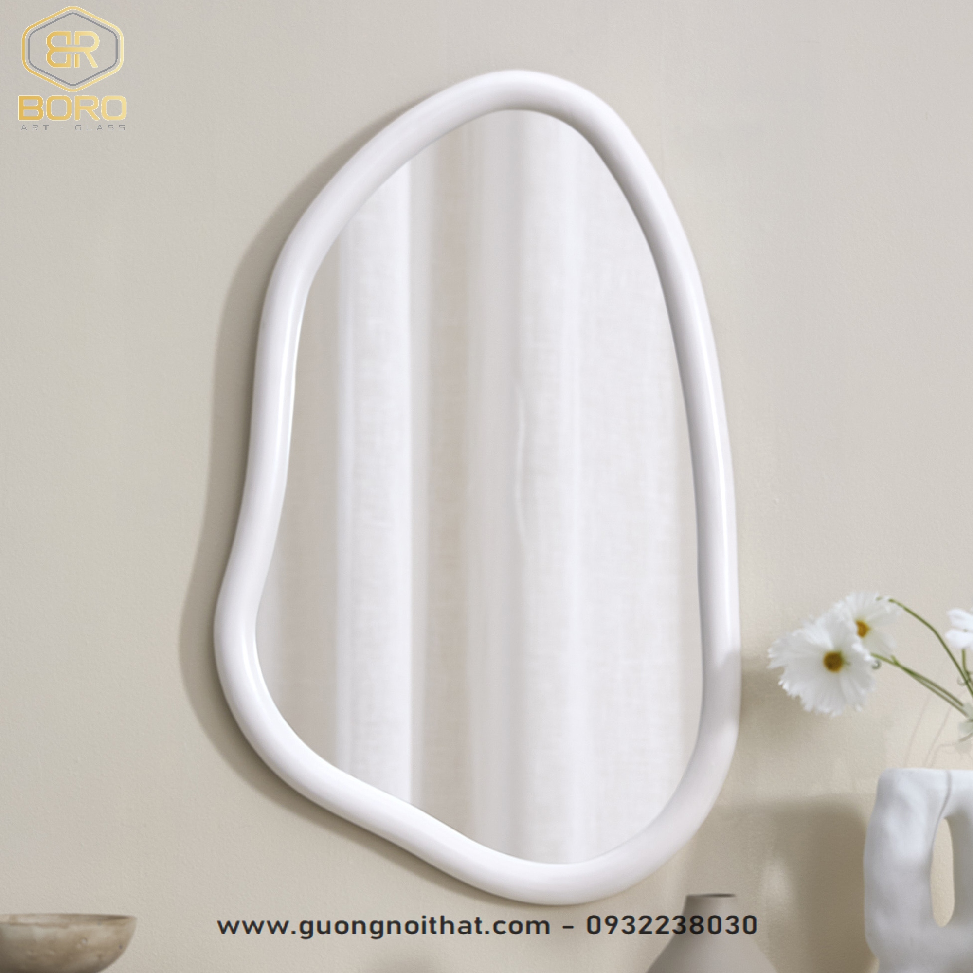Gương nhà tắm, gương trang trí lối vào, gương phong cách Bắc Âu, Gương phong cách Scandinavian