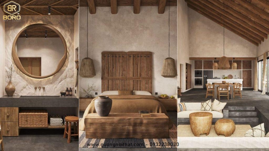 guong phong cach wabi sabi 5