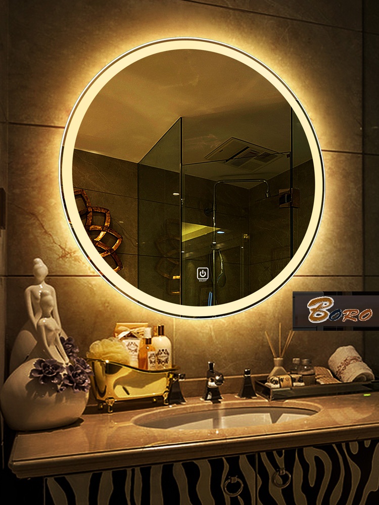 Gương đèn LED phòng tắm cao cấp Có cảm ứng 60x60cm LED007