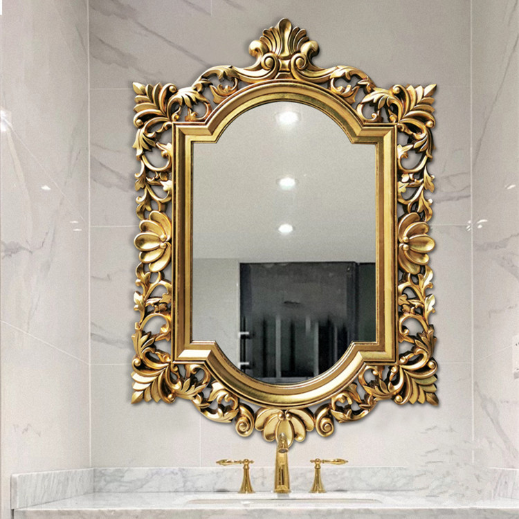 Gương cổ điển phòng tắm, gương trang trí cổ điển, gương cổ điển, gương nhà tắm cổ điển