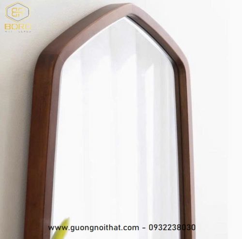 Gương toàn thân hình dạng đặc biệt đơn giản treo tường phòng ngủ CNC127, kích thước 60*160 cm