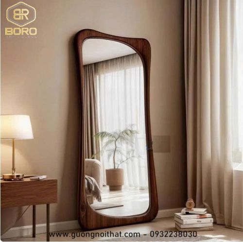 Gương toàn thân hình dạng đặc biệt CNC132, kích thước 80*180 cm