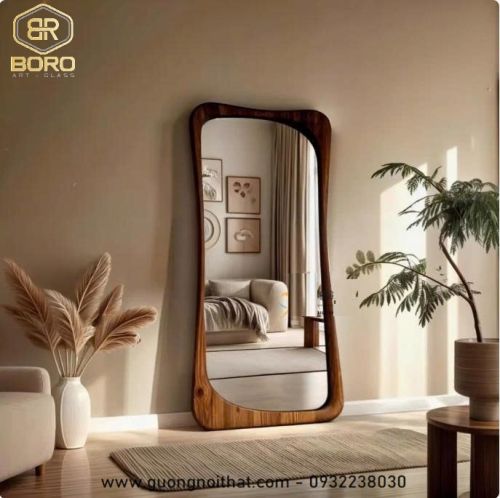 Gương toàn thân hình dạng đặc biệt CNC132, kích thước 80*180 cm