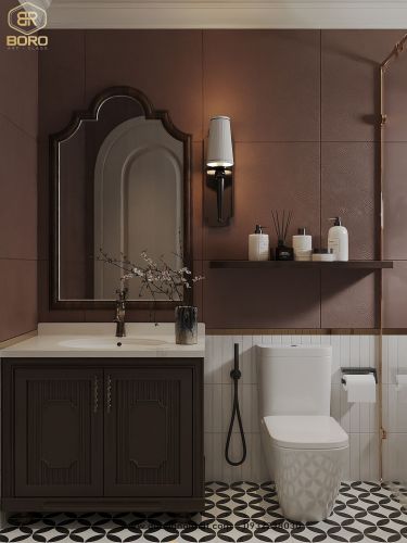 Gương trang trí, gương  khung gỗ tự nhiên bản soi CNC178, kích thước 75*115cm