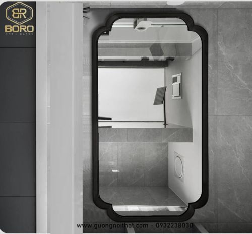 Gương toàn thân phong cách Indochine CNC29TT, kích thước 50*160 cm
