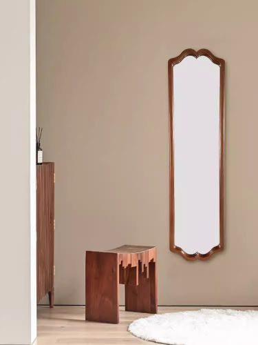 Gương toàn thân khung gỗ tự nhiên CNC45, kích thước 60*160 cm