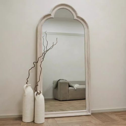 Gương toàn thân khung gỗ CNC46, kích thước 80*190 cm
