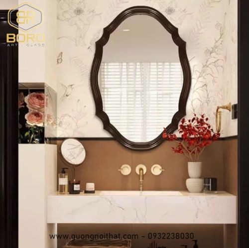 Gương phong cách inodochine CNC52, kích thước 60*90 cm