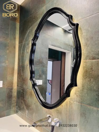 Gương phong cách inodochine có đèn led CNC52-LED, kích thước 60*90 cm
