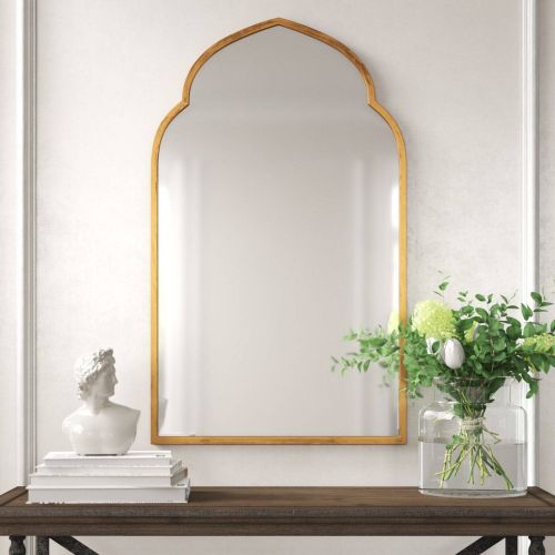 Gương khung gỗ trang trí phong cách Ấn Độ CNC56, kích thước 60*90 cm