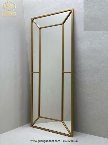 Gương dài toàn thân khung inox INOXBR176, kích thước 70*170cm