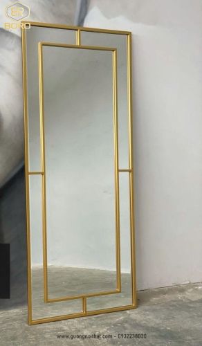 Gương dài toàn thân khung inox INOXBR176, kích thước 70*170cm