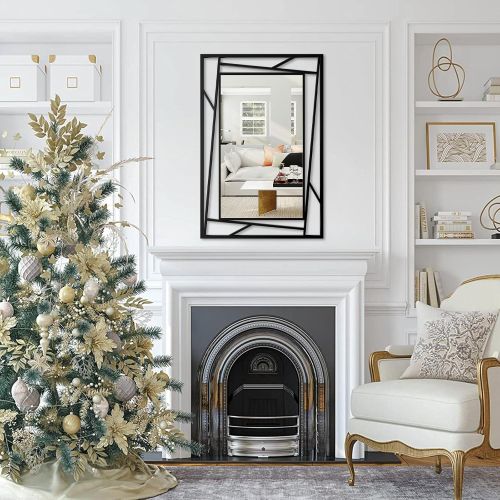 Gương phòng khách, gương trang trí hiện đại cho lối vào, phòng ăn, phòng ngủ INOXBR182, kích thước theo yêu cầu