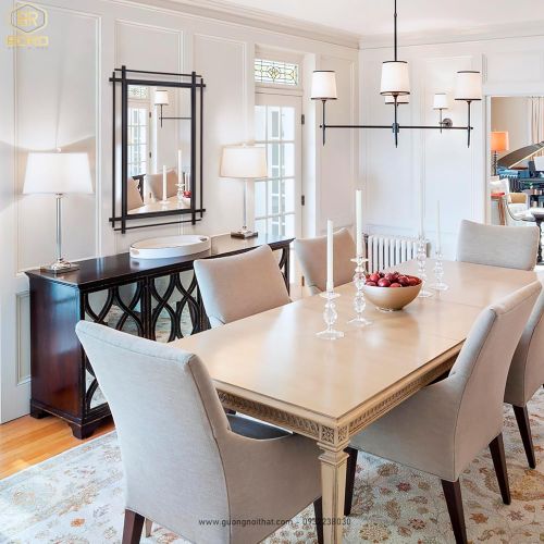 Gương phòng khách, gương trang trí hiện đại cho lối vào, phòng ăn, phòng ngủ INOXBR184, kích thước theo yêu cầu