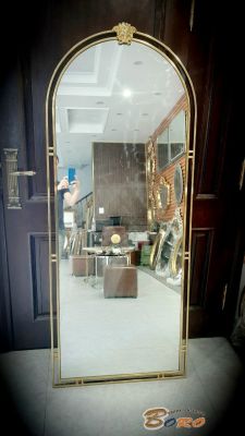 Gương khung inox soi toàn thân INOXBR202, kích thước 70*180cm