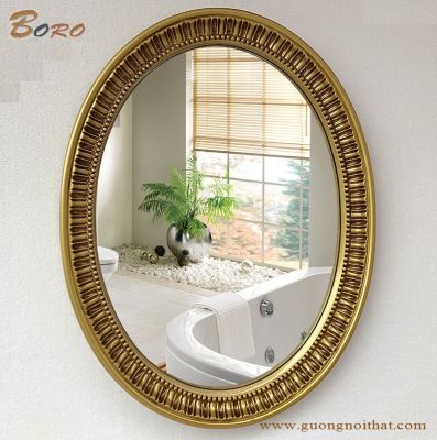 Gương trang trí, gương tân cổ điển PU853, Kích thước 60*78 cm