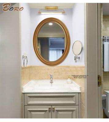Gương trang trí, gương nhà tắm, gương cổ điển PU855, Kích thước 78*102 cm