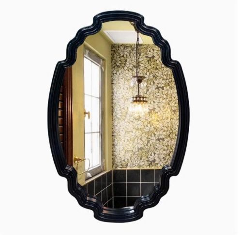 Gương trang trí, gương nhà tắm PU856Đ, Kích thước 60*90 cm