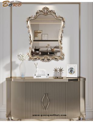 Gương trang trí, gương nhà tắm PU873B, Kích thước 63*89 cm