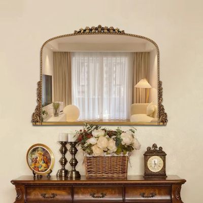 Gương cổ điển Châu Âu PU881, Kích thước 90*65 cm