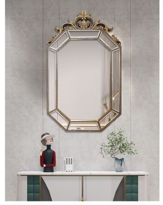 Gương trang trí, gương nhà tắm PU935B, Kích thước 65*105 cm