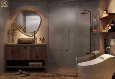 Gương phong c&aacute;ch Wabi Sabi